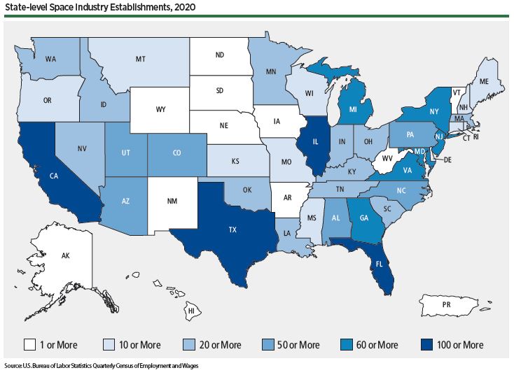 2022 TSRQ1 - U.S. Core Space Employment Reaches 10-Year High, with ...