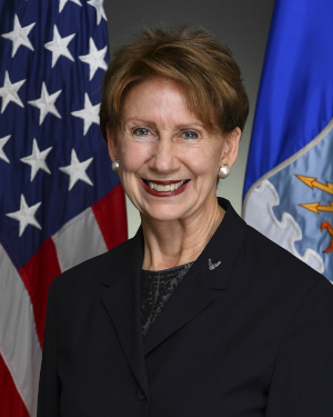 Barbara M. Barrett, as the 25th Secretary of the Air Force, leads the Department of the Air Force, comprised of the U.S. Air Force and U.S. Space Force. She is responsible for organizing, training, and equipping Air and Space Forces and for the welfare of 695,000 active duty, Guard, Reserve, and civilian Airmen and Space Professionals and their families.