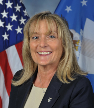 Joy M. White, a member of the Senior Executive Service, is the Executive Director for the Space Systems Command and the Head of Contractor Activity for the U.S. Space Force, Los Angeles Air Force Base, California. She is the principal assistant to the Program Executive Officer for Space for acquisition strategies, portfolio management and program execution. She acts for and with the commander in the execution of an annual budget of $11 billion to develop and deliver capabilities that provide the warfighter agile, integrated, resilient and protected effects in space to meet critical national imperatives. In this role, she leads a workforce of approximately 10,000 military, civilian and contractor personnel to enable the Space Warfighting Construct, preparing the nation to fight and win a conflict in space. Additionally, as the HCA, Ms. White works on behalf of the Secretary of the Air Force and the Assistant Secretary of the Air Force for Acquisitions to expedite the development of business processes and contracting solutions to capitalize on rapid acquisition of space assets in today’s competitive space economy.