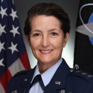 Lt. Gen. Nina M. Armagno is the Director of Staff, Headquarters, U.S. Space Force, the Pentagon, Arlington, Virginia.